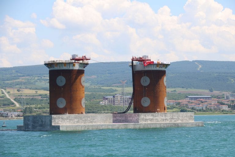 1915 Çanakkale Köprüsü Asya Kule Kesonu 24 Saatte Batırıldı