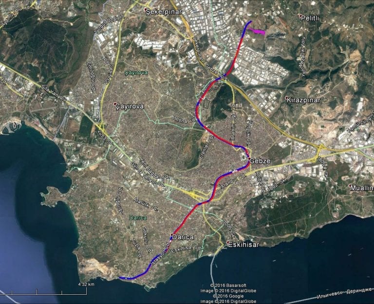 Gebze OSB - Darıca Sahil Metro Hattı’nda Son Durum