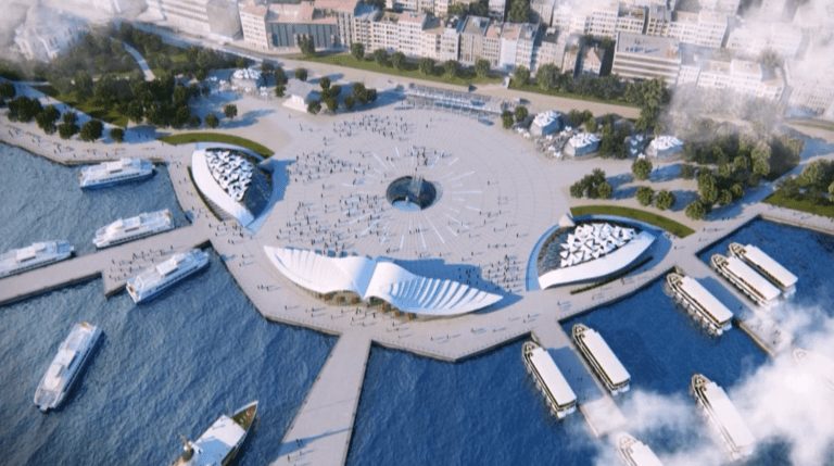 Kabataş Martı Projesi’nin İlk Etabı Açıldı