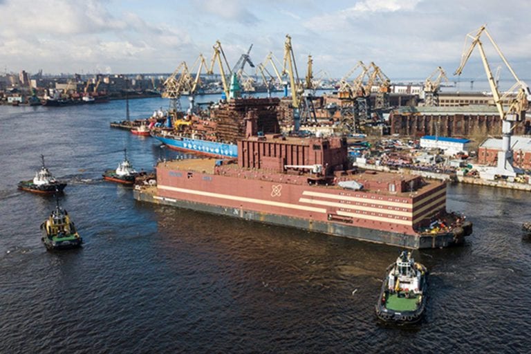 Akkuyu’yu İnşa Eden Rosatom Dünyanın İlk Yüzer Santralini Açtı