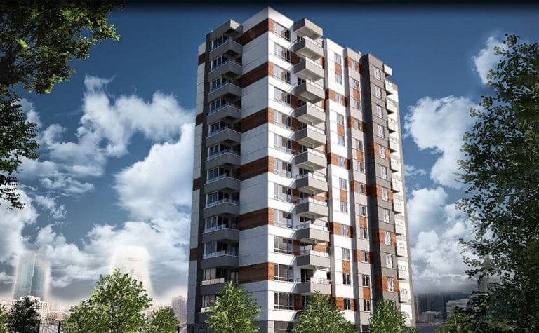 12 Normal Kat, 1 Zemin Kat, 3EN DEFNE