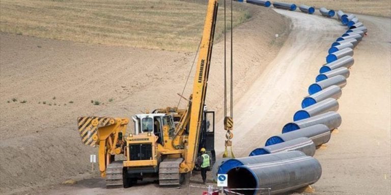 TürkAkım Alım Terminalinin Yüzde 80’i Tamamlandı