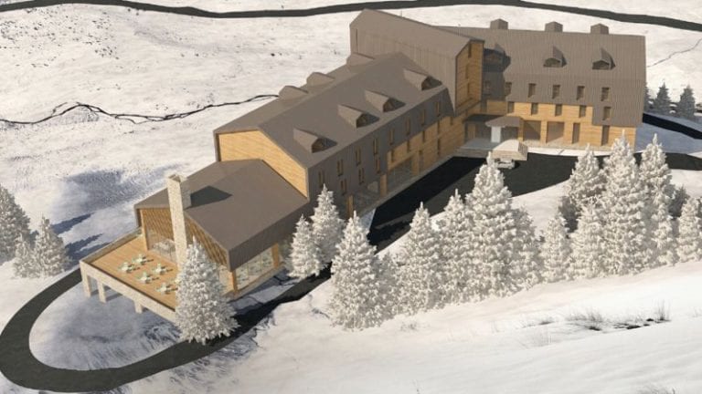 Yaylaya 50 Milyon Liraya Yapılacak 5 Yıldızlı Otelin Temeli Atıldı