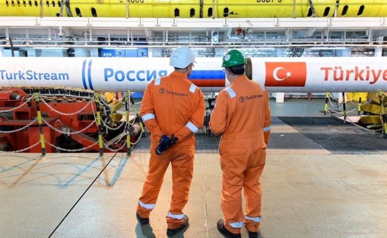 TürkAkım Alım Terminali Yüzde 95 Tamamlandı