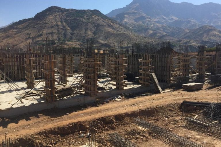 Sason’da Yeni Hastane İnşaatı Hızla Devam Ediyor