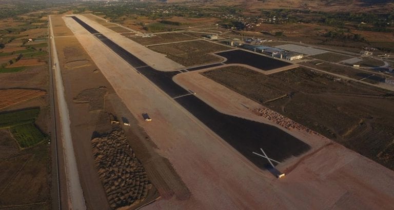 Tokat’ta, Yeni Havaalanının Yüzde 65’lik Kısmı Tamamlandı