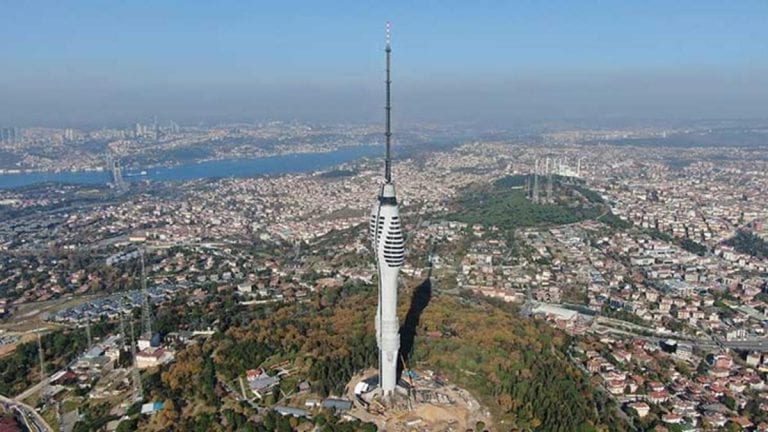 Çamlıca Kulesi Son Durum: Kaplama İşlemleri Tamamlandı!