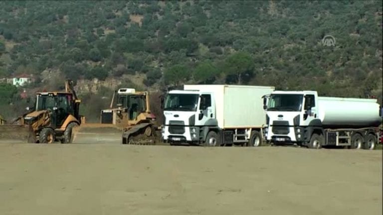 Sarıçay Barajı İnşaatında İlk Çalışma Başladı