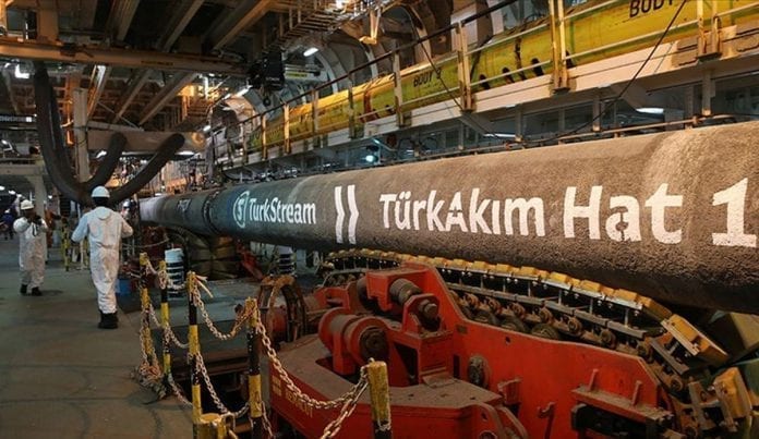 Son Dakika: Rus Gazını Türkiye Üzerinden Avrupa'ya Taşıyacak Olan TürkAkım'da Vanalar Açılıyor