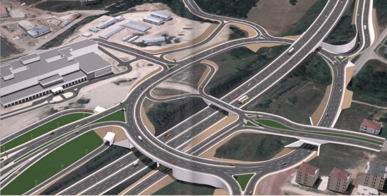 Şehir Hastanesi Çevre Yolu İnşaatı Başladı