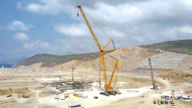 Akkuyu’da İnşaat Temposu Yükseliyor
