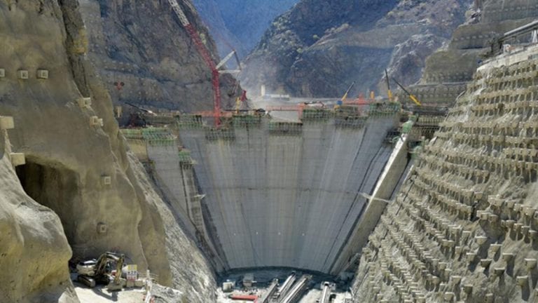 Yusufeli Barajı İnşaatında Fiziki Gerçekleşme Oranı Yüzde 76’ya Ulaştı