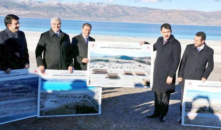 Salda Gölü Millet Bahçesi Projesi Başladı!