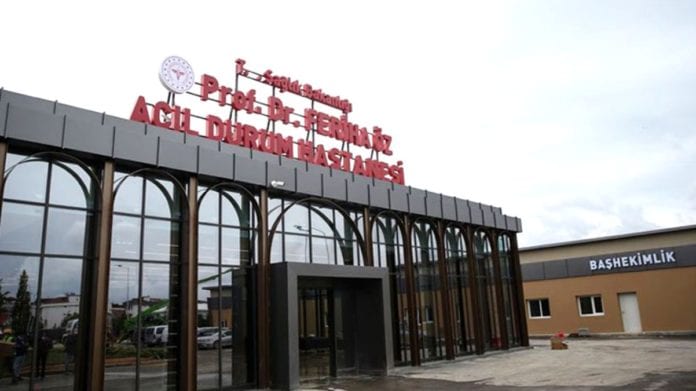 45 Günde Tamamlanan Prof. Dr. Feriha Öz Acil Durum Hastanesi Açıldı