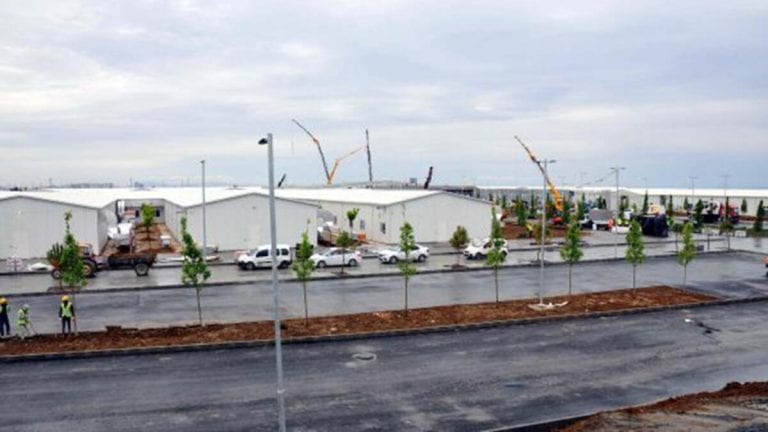Atatürk Havalimanı’ndaki Hastanenin Peyzaj Çalışmaları Devam Ediyor
