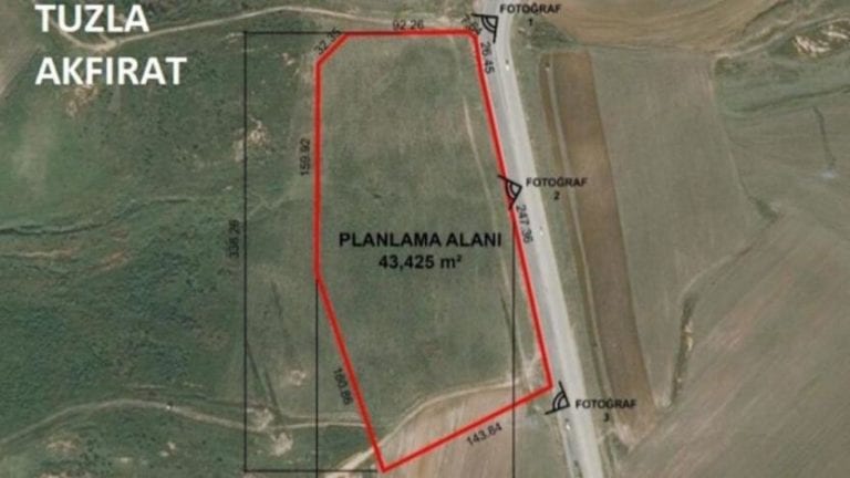 Tuzla’daki 43 Dönümlük Merada AFAD Merkezi İnşa Edilecek!