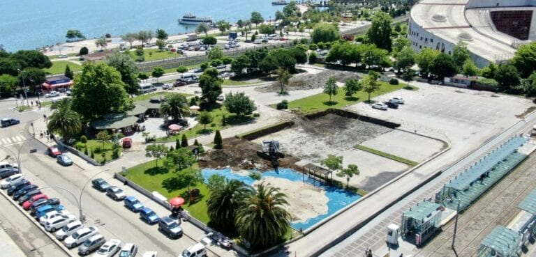 Samsun’da İlçe Toplu Ulaşım Transfer Merkezi İnşaatı Başladı