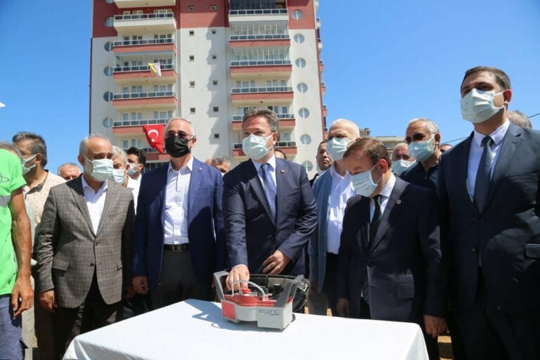 Piraziz İlçe Hükümet Konağı’nın Temeli Atıldı