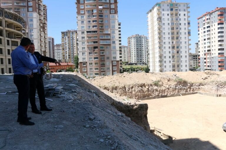 Kayseri’de Spor Lisesi’nin Yapımı Başladı