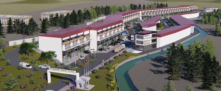 Ordu Perşembe’de Küçük Sanayi Sitesi’nin Temeli Atıldı