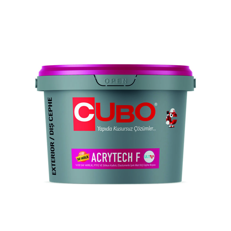 CUBO’dan Zorlu Hava Koşullarına Dayanıklı Boya: ACRYTECH F Ultra