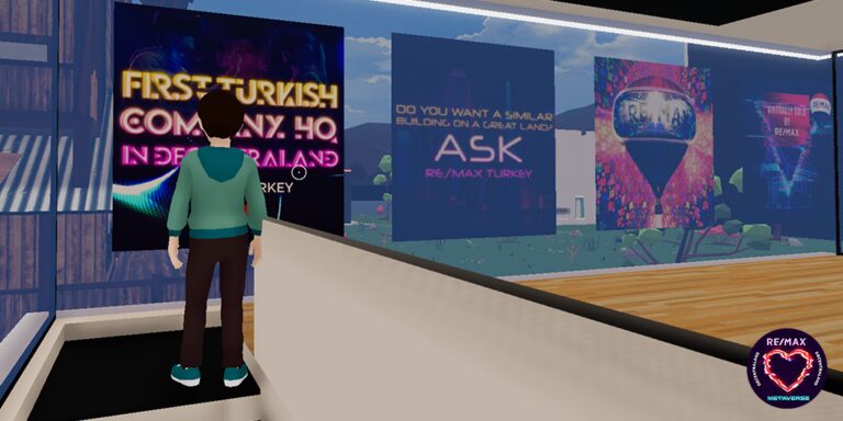 RE/MAX Türkiye, Dünyanın En Popüler Metaverse Evreni Decentraland’de Ofis Açtı!