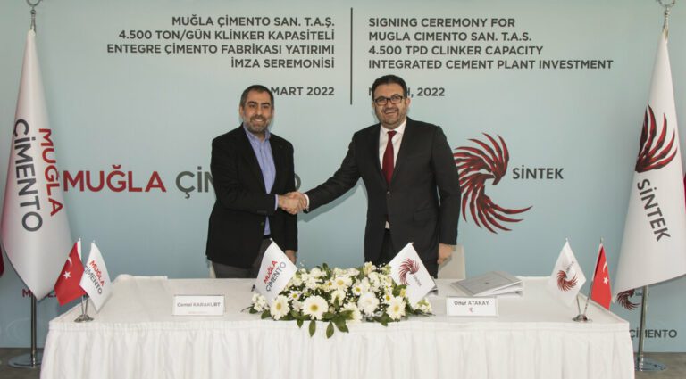 Sintek Group ve Muğla Çimento, Yeni Çimento Fabrikası İçin Sözleşme İmzaladı