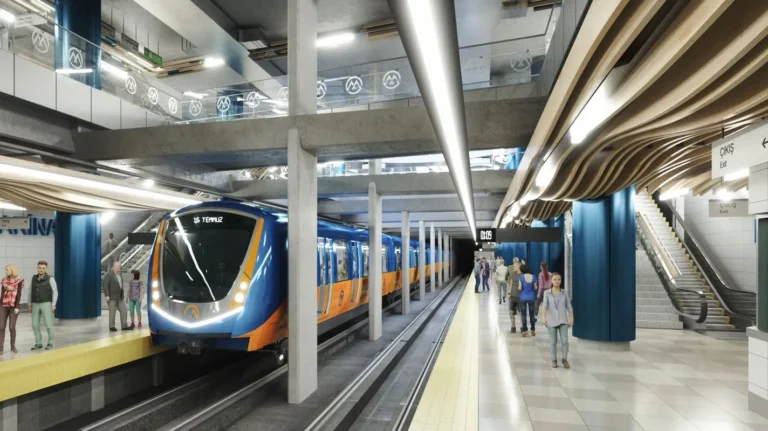 Mersin Metro Projesi Başladı