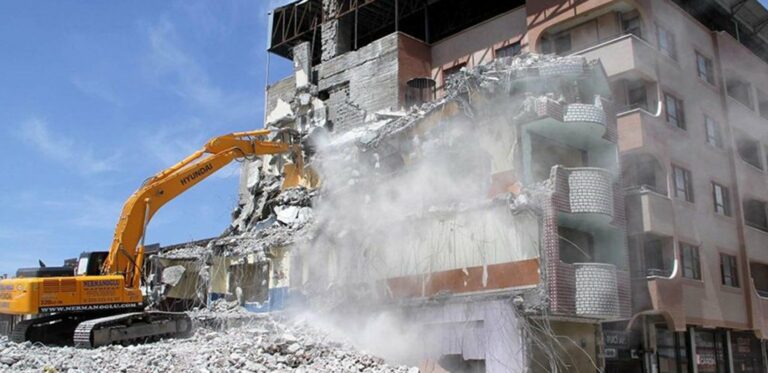 Bina Yıkımı İle İlgili Yeni Yönetmelik Yayımlandı