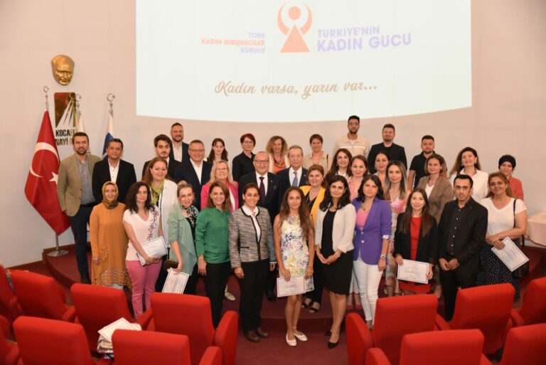 DYO’ya TOBB Kocaeli Kadın Girişimciler Kurulu’ndan Teşekkür Sertifikası