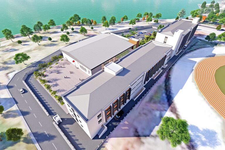 Trabzon’da Spor Lisesi İnşaatı Yükseliyor