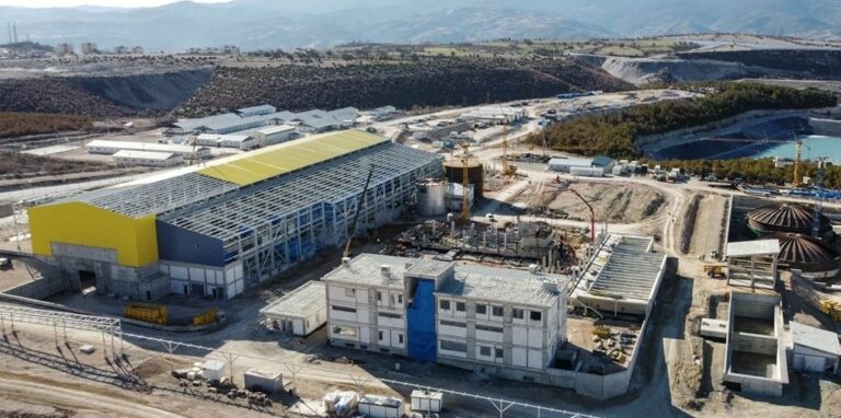 Emet Sülfürik Asit Fabrikası İnşaatı Devam Ediyor