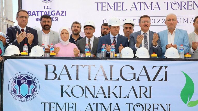 Battalgazi Konakları Projesinin Temeli Atıldı