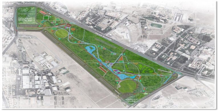 Kayseri’de Millet Bahçesi Projesi Kapsamında İnşa Edilecek Caminin İhalesi Yapıldı