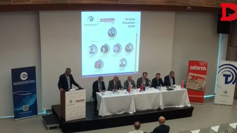 Çimento Sektörünün Sorunları Masaya Yatırıldı