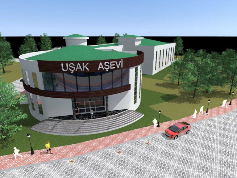 Uşak Aşevi Binası İnşaatı Başladı