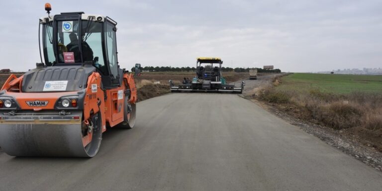 Tekirdağ’da Yol Çalışmaları Hızla Sürüyor