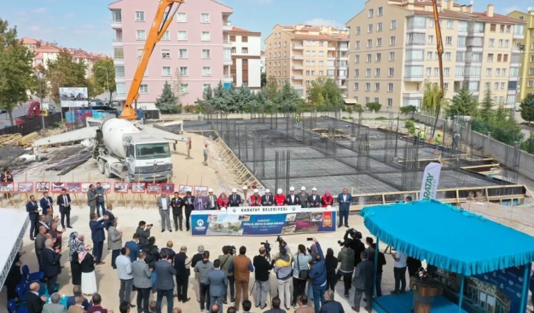 Yaka Sosyal Tesisi Temel Atma Töreni Gerçekleşti