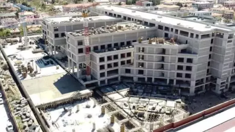 Akıllı Hastanede İnşaat Çalışmaları Devam Ediyor