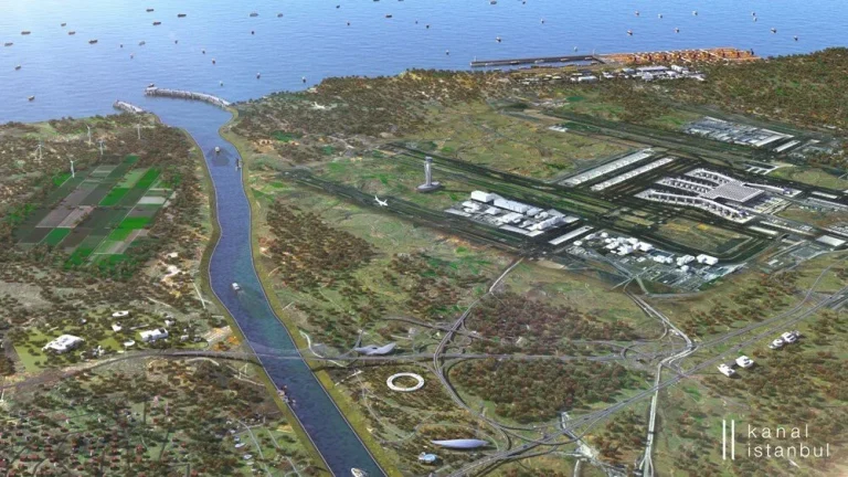 ‘’Kanal İstanbul Projesinde İnşaat Başladı’’