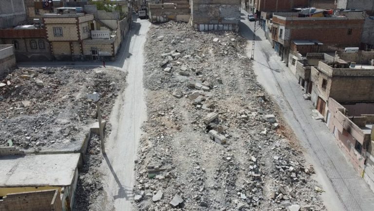 Kültür ve Turizm Yolu’nda İnşaat Çalışmaları Devam Ediyor