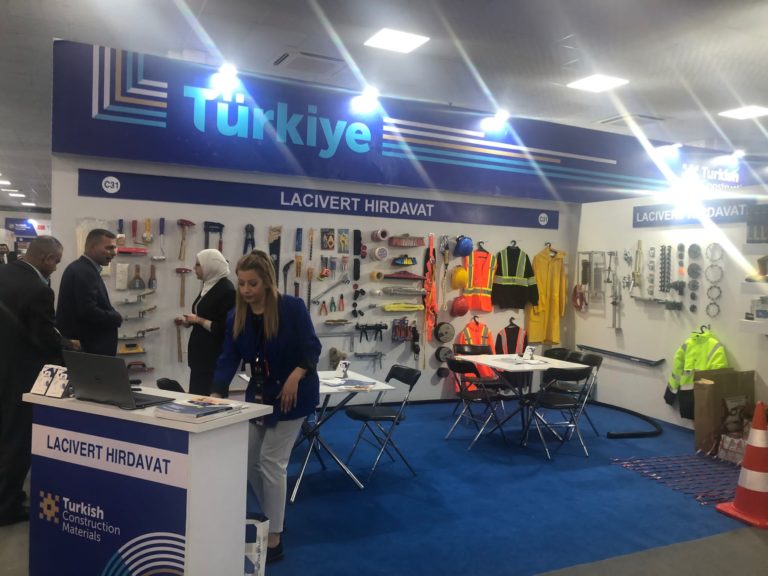 Lacivert Hırdavat, Iraq Building Fuarı’nda Ürünlerini Tanıttı