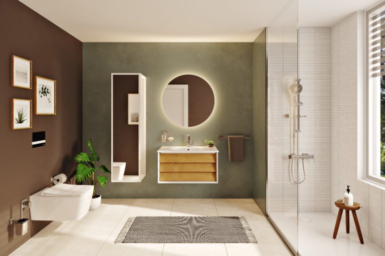 Seramikle Ahşabın Uyumu: Frame