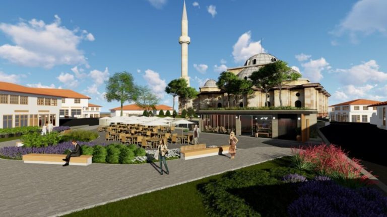 Çankırı’da Büyük Cami Önü Meydan Projesinde Temel Atıldı