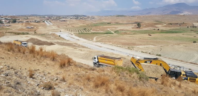 Dikmen-Haspolat Yol İnşaatı Başladı