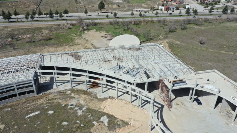 Isparta Yeni Otogar’da İnşaat Çalışmaları Sürüyor