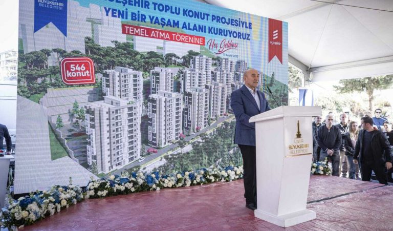 İzmir’de Toplu Konut Projesinin Temeli Atıldı