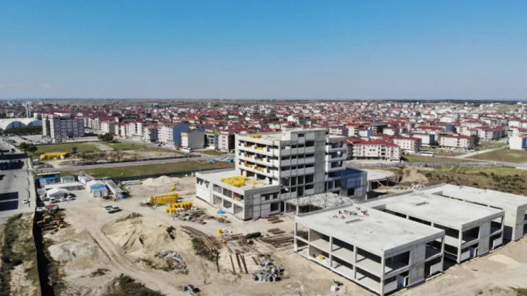 Kapaklı Devlet Hastanesi’nin İnşaat Çalışmaları Devam Ediyor