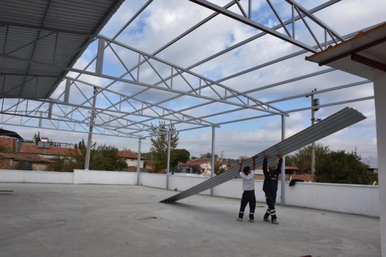 Söke’de Lisanslı Depo İnşaatı Sürüyor