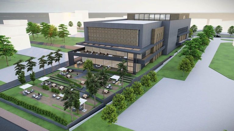 Akçaabat Kültür Merkezi İnşaatı Hızla Sürüyor